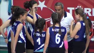 EVRENSEL KOLEJI  MALTEPE ORTAOKULU Yarı Final 2Set Küçük Kızlar Voleybol 170517Ankara [upl. by Melissa]