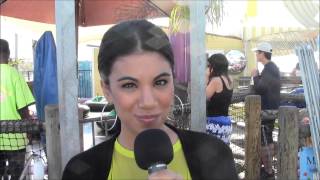 HTZ talks Halloween 2013 with Teen Beach Movies Chrissie Fit [upl. by Boar]