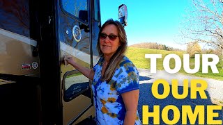 RV TOUR  TIFFIN ALLEGRO RED 33AA  FULL TIME RV LIVING [upl. by Eemla]