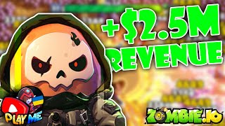 25m  ZOMBIEio Potato Shooting Revenue [upl. by Snej]