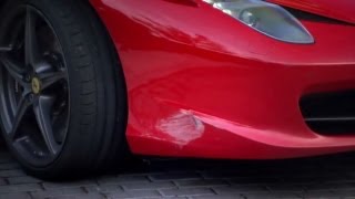 Top Gear  Richard Hammond damages his Ferrari 458 Spider [upl. by Matejka188]