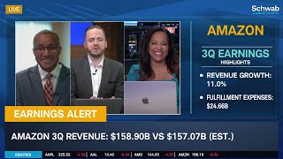 EARNINGS ALERT AMZN INTC TEAM [upl. by Ressay]