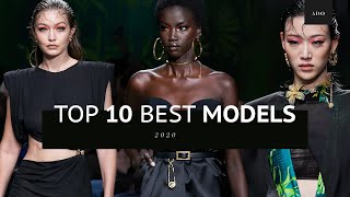 Top 10 Best Models of 2020  Runway Collection [upl. by Aztilay]