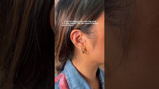 Here are some things you should consider before getting a helix piercing 📝👩‍🏫👂 [upl. by Clayborn261]