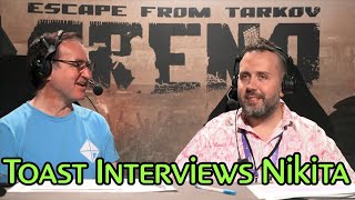 Nikita Interview about Escape from Tarkov Arena at TwitchCon 2023 Las Vegas  ToastRackTV [upl. by Engracia248]