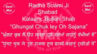 Ghungat Chuk ley Oh Sajana Kalaam Bulleh Shah By Pathi Avtar Singh Ji Delhi [upl. by Lashonde]