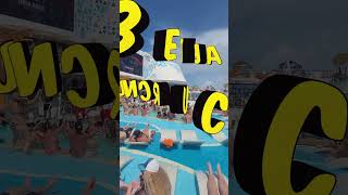 bailando en la piscina de un crucero de lo mejor en tus vacaciones cruceros fiestasencrucero [upl. by Fleeta838]