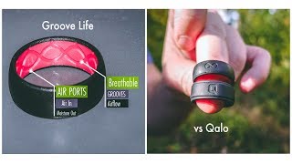 GROOVE LIFE vs QALO Silicone Rings  Honest Review of Drying amp Breathability Fit Comfort amp Styles [upl. by Beisel]