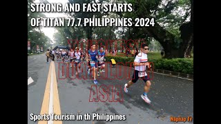 TOUGHEST DUATHLON IN ASIA TITAN 777 PHILIPPINES I SPORTS TOURISM IN THE PHILIPPINES I START LINE [upl. by Otreblada]