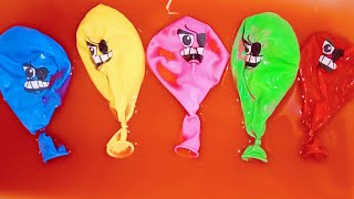 Making slime balloon  balloon slime asmr 6 [upl. by Vahe]