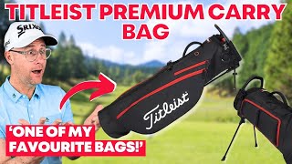 Titleist Premium Carry Bag  One Of the Best Golf Bags [upl. by Draw]