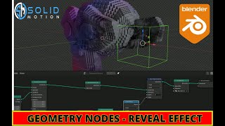 GEOMETRY NODE  SIMPLE POWERFUL REVEAL FX BLENDER TUTORIAL [upl. by Ateiluj]