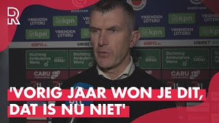 Dijkhuizen BEGRIPVOL na ExcelsiorVitesse 12 Iedereen stelt DEZELFDE VRAGEN [upl. by Erie]