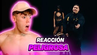 REACCIÓN A FloyyMenor  Peligrosa VIDEO OFICIAL [upl. by Natek]