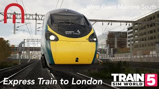 Train Sim World 5  Express Train to London [upl. by Balduin]