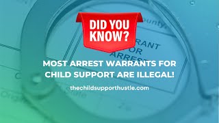 Most Arrest Warrants for Child Support Are Illegal [upl. by Oirad]