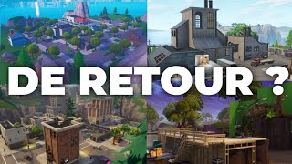 Des ANCIENS LIEUX de RETOUR sur Fortnite [upl. by Lyndsay188]