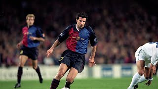 Prime Luis Figo Was Unstoppable  Insane Goals and Skills [upl. by Eiramik394]