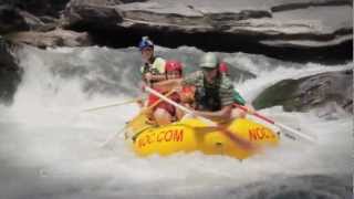 Chattooga Whitewater River Rafting with NOC [upl. by Anelrad]