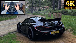 McLaren P1  Forza Horizon 5  Thrustmaster TX Steering Wheel Gameplay [upl. by Leonid]