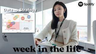 weekly life of a Business Manager at Spotify  how I lead business analysis at the office [upl. by Three]