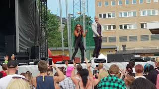 Look Twice  Move that body  Live 2018 Vi som älskar 90 talet Zinkensdamm Stockholm 7718 [upl. by Ahsien459]