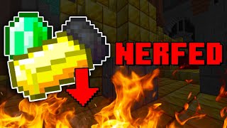 BIG Mining Nerfs RIP Gold Mining Hypixel Skyblock [upl. by Gideon267]