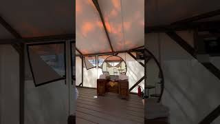 Cabin Tour  Kumsheen Rafting Resort in British Columbia Canada [upl. by Stonwin]