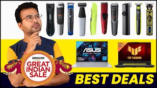 Best Deals on Trimmers and Laptop  Amazon Great India Sale amp Flipkart Big Billion Days Offer 2024 [upl. by Hgielac378]