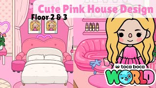 Cute Pink House Designe Floor 2 amp 3 [upl. by Chrysa]