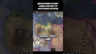 Beginners Guide Core States VS Occupied States hoi4 heartsofiron4 [upl. by Jasik858]