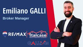 Remax Italcase amp Emiliano Galli Broker Manager presenta lAppartamento DIPINTO zona CINECITA Roma [upl. by Zed484]