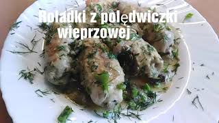 Polędwiczka wieprzowa nadziewana papryką i grzybami Pychotka 😊 Pork tenderloin roulades Pride [upl. by Eversole234]