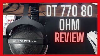 Beyerdynamic DT 770 Pro 80 Ohm Review in 2021 [upl. by Natye]