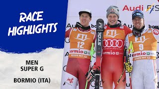 Odermatt continues Super G dominance with clear win in Bormio  Audi FIS Alpine World Cup 2324 [upl. by Eded]