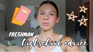 FRESHMAN high school ADVICE  homework studying confidence [upl. by Dublin]