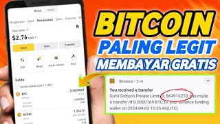 Mining BTC 2024 Mining Bitcoin 2024 di Android Mining Gratis Lewat Hp [upl. by Damour]