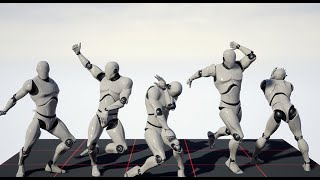 Dance MoCap 06 UE4 [upl. by Topper474]