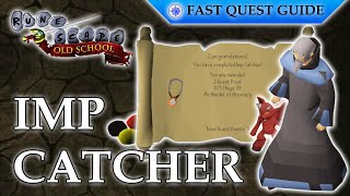 Imp Catcher Quest  OSRS Quick Guide 2023 [upl. by Eads]