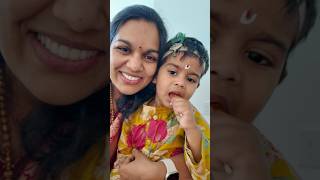 DIY Krishna headband for babies trending youtubeshorts youtube [upl. by Maurilia156]