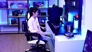 GTPLAYER GT900 Footrest Series Gaming Chair [upl. by Ainerbas]