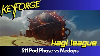 Keyforge  KAGI S11 vs Medaps [upl. by Notniw]