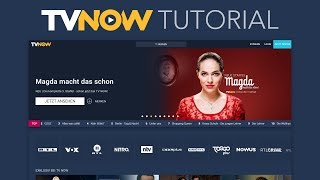 So funktioniert das neue TVNOW PREMIUM  Tutorial [upl. by Cilka678]