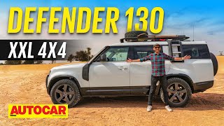 2023 Land Rover Defender 130 review  Worth the stretch  First Drive  Autocar India [upl. by Onabru561]