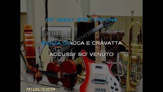 NDANGELO★SENZA GIACCA E CRAVATTA★KARAOKENEW VERSION [upl. by Jamieson]