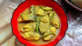 Ilish recipe ঝপপট ইলিশ মাছের ঝোল। কম মসলাই ইলিশ মাছ রান্না। Sharmin cooking amp vlog [upl. by Baptlsta]