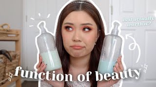 NON SPONSORED FUNCTION OF BEAUTY REVIEW 🧖🏻‍♀️ is it actually worth it [upl. by Abbi626]