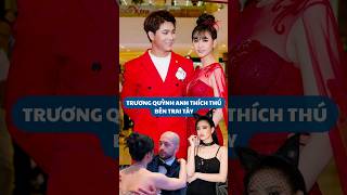 BẬT MÍ SHOWBIZ TRƯƠNG QUỲNH ANH ĐƯỢC ĐẨY THUYỀN VỚI TRAI TÂY showbiz saoviet truongquynhanh [upl. by Neeruan]