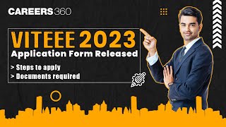 VITEEE 2023 Application Form Released  Steps to apply  Documents required [upl. by Hanad]