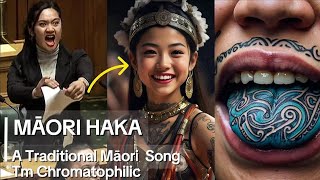 Newzealand Mp performed Haka  Māori Traditional song Te Kaha o te Whenua viraltrendingyoutube [upl. by Kirwin134]